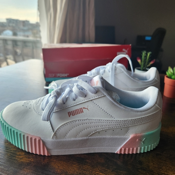 *BRAND NEW* Carina Fade JR Puma aruba blue bridal rose - Picture 6 of 13